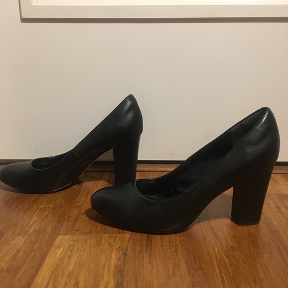 Isola leather block heels - Picture 3 of 6